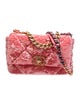 Chanel Quilted Sequins Medium 19 Flap Bag