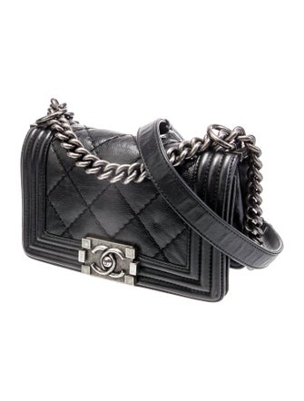 Chanel Small Double Stitch Boy Bag