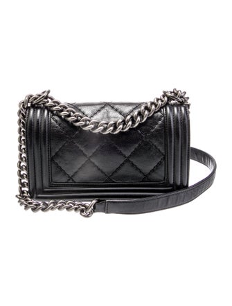 Chanel Small Double Stitch Boy Bag