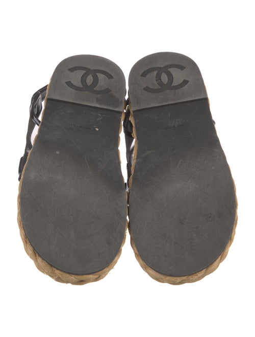 Chanel 2022 Interlocking CC Logo Espadrilles