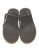 Chanel 2022 Interlocking CC Logo Espadrilles