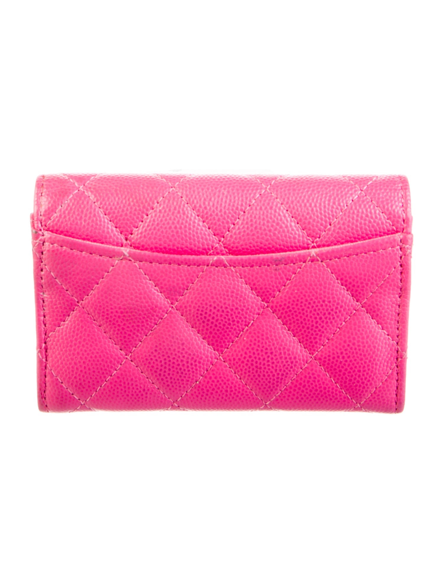 Chanel 2022 Flap Card Holder Compact Wallet