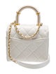Chanel 2023 Mini Crush Top Handle Flap Bag