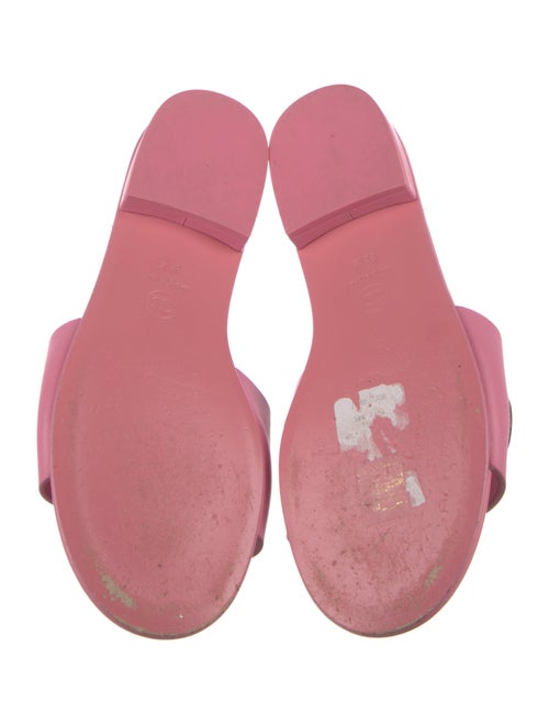 Chanel 2023 Leather Slides
