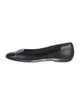 Chanel Interlocking CC Logo Leather Flats
