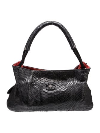 Chanel Python Yacht Expandable Hobo