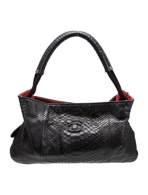 Chanel Python Yacht Expandable Hobo