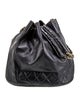Chanel Quilted CC Bucket Bag