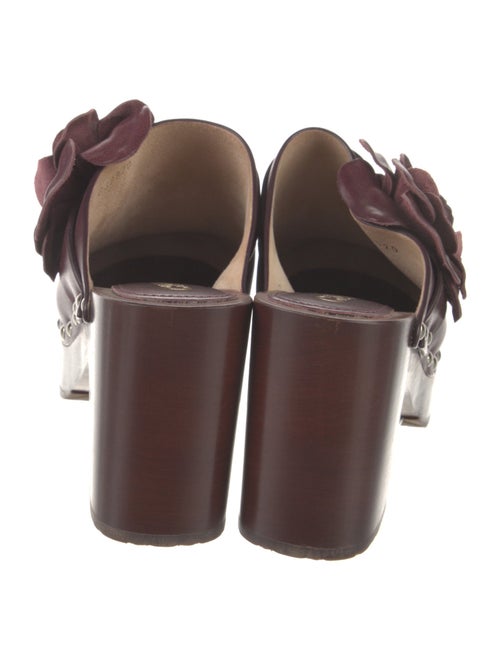 Chanel 2023 Camellia Accent Mules