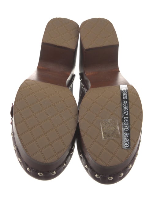 Chanel 2023 Camellia Accent Mules