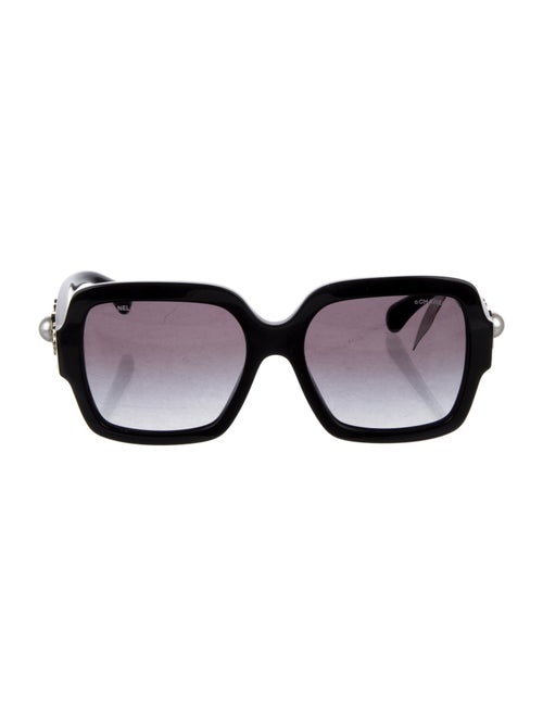 Chanel Interlocking CC Logo Square Sunglasses