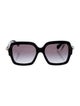 Chanel Interlocking CC Logo Square Sunglasses