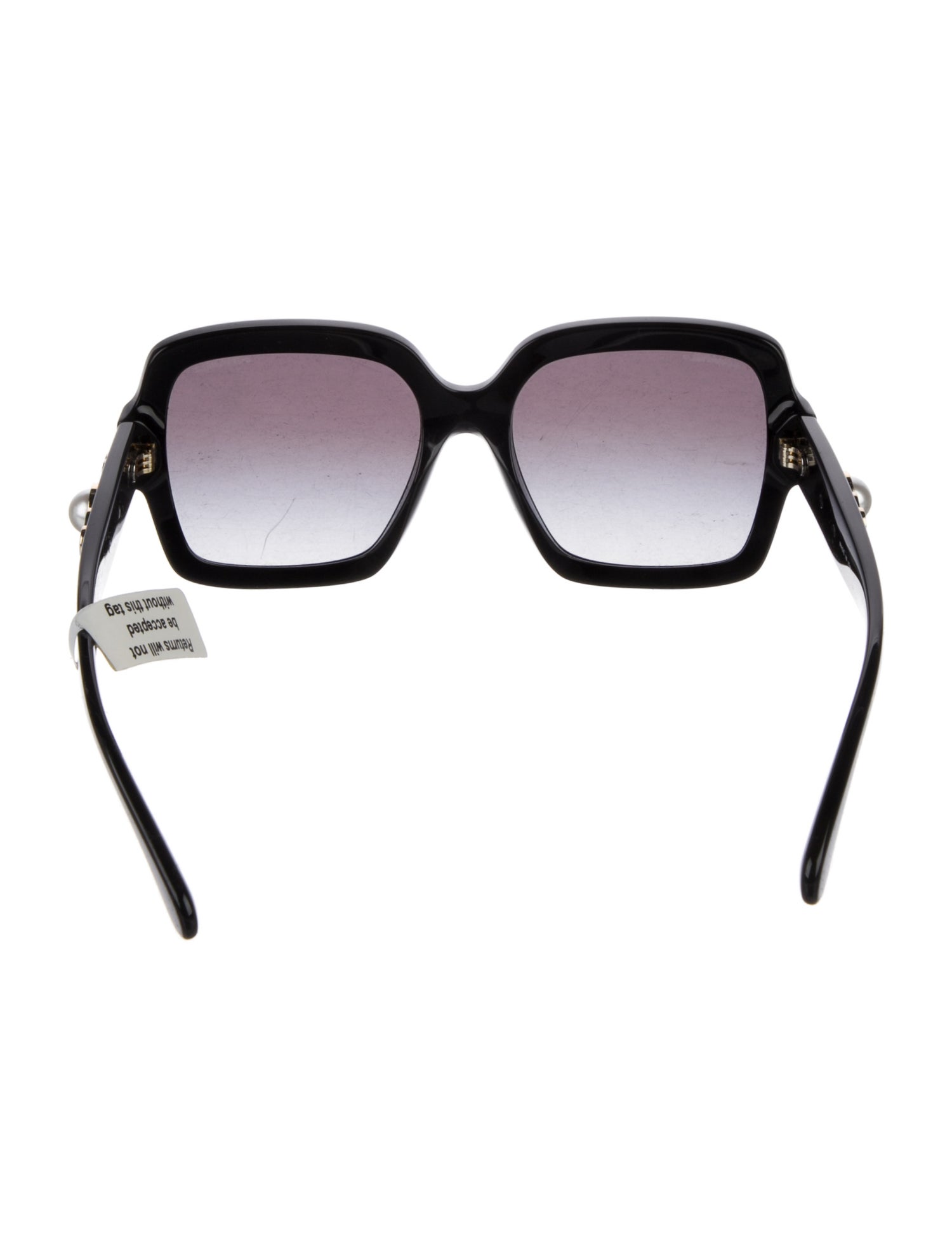 Chanel Interlocking CC Logo Square Sunglasses