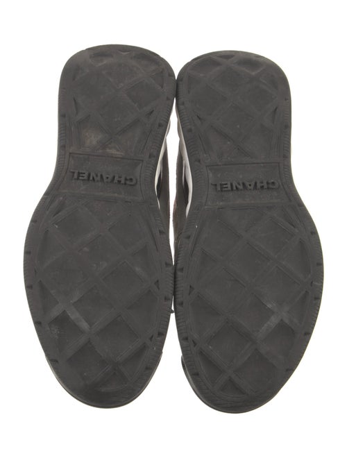 Chanel Interlocking CC Logo Suede Chunky Sneakers