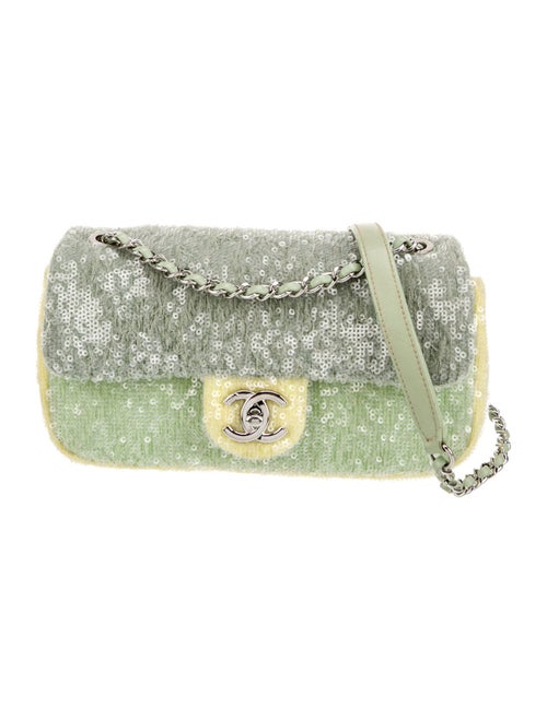 Chanel Small Sequin Waterfall Flap Bag