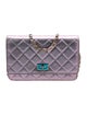 Chanel Iridescent Reissue Wallet On Chain