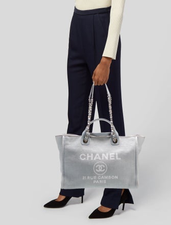 Chanel Medium Deauville Shopping Bag
