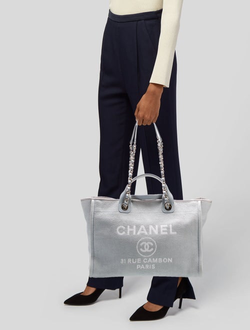 Chanel Medium Deauville Shopping Bag