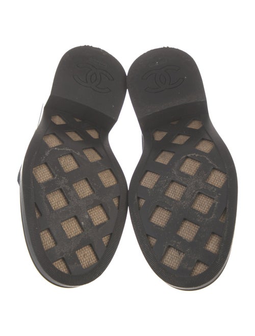 Chanel 2022 Interlocking CC Logo Combat Boots