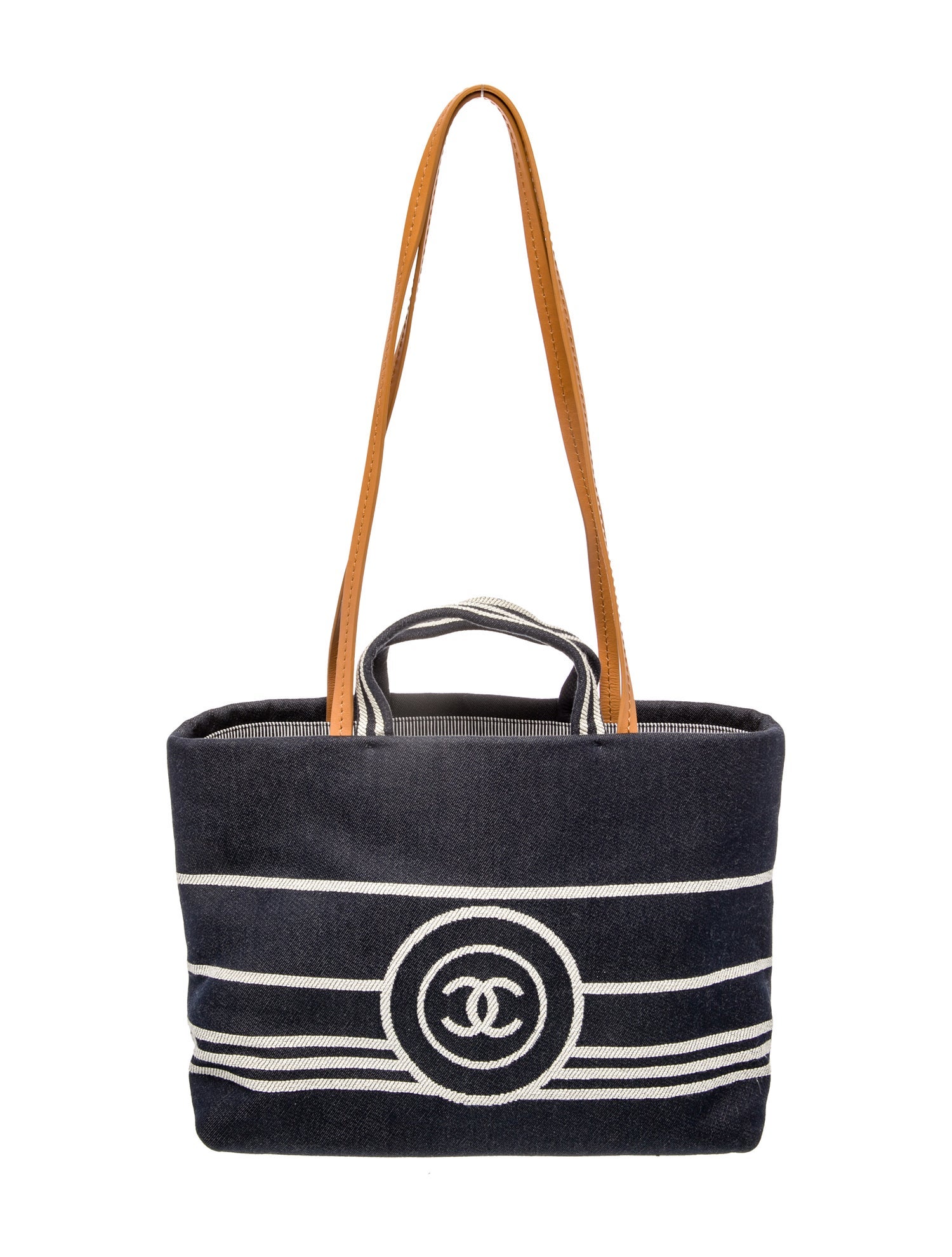 Chanel Denim CC Shopping Tote