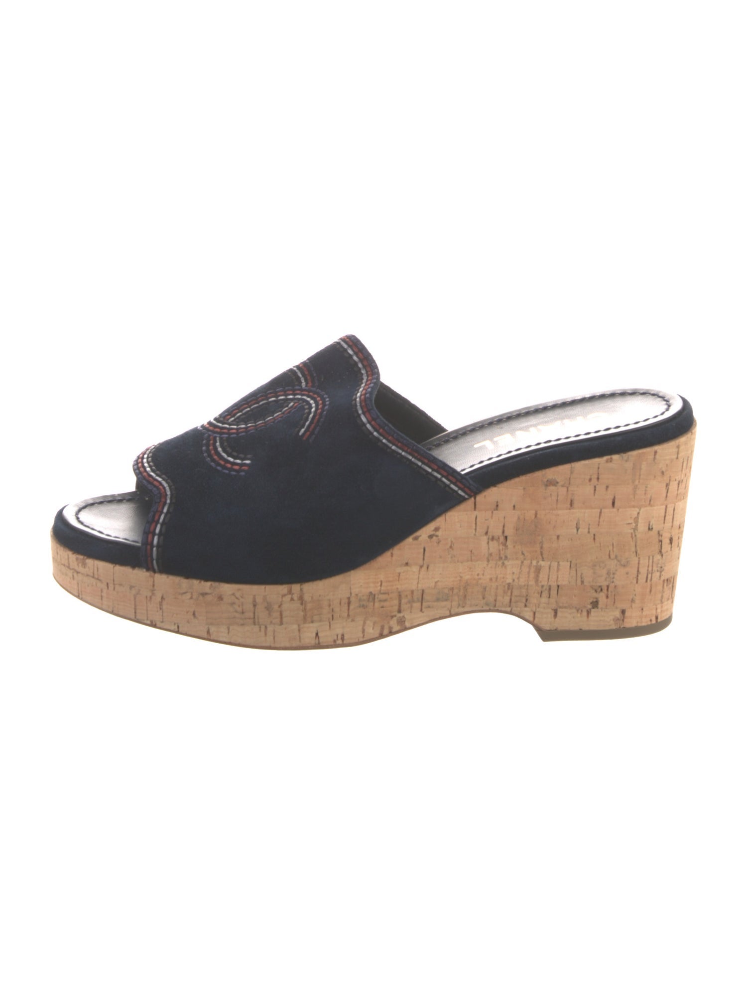 Chanel 2021 Interlocking CC Logo Slides