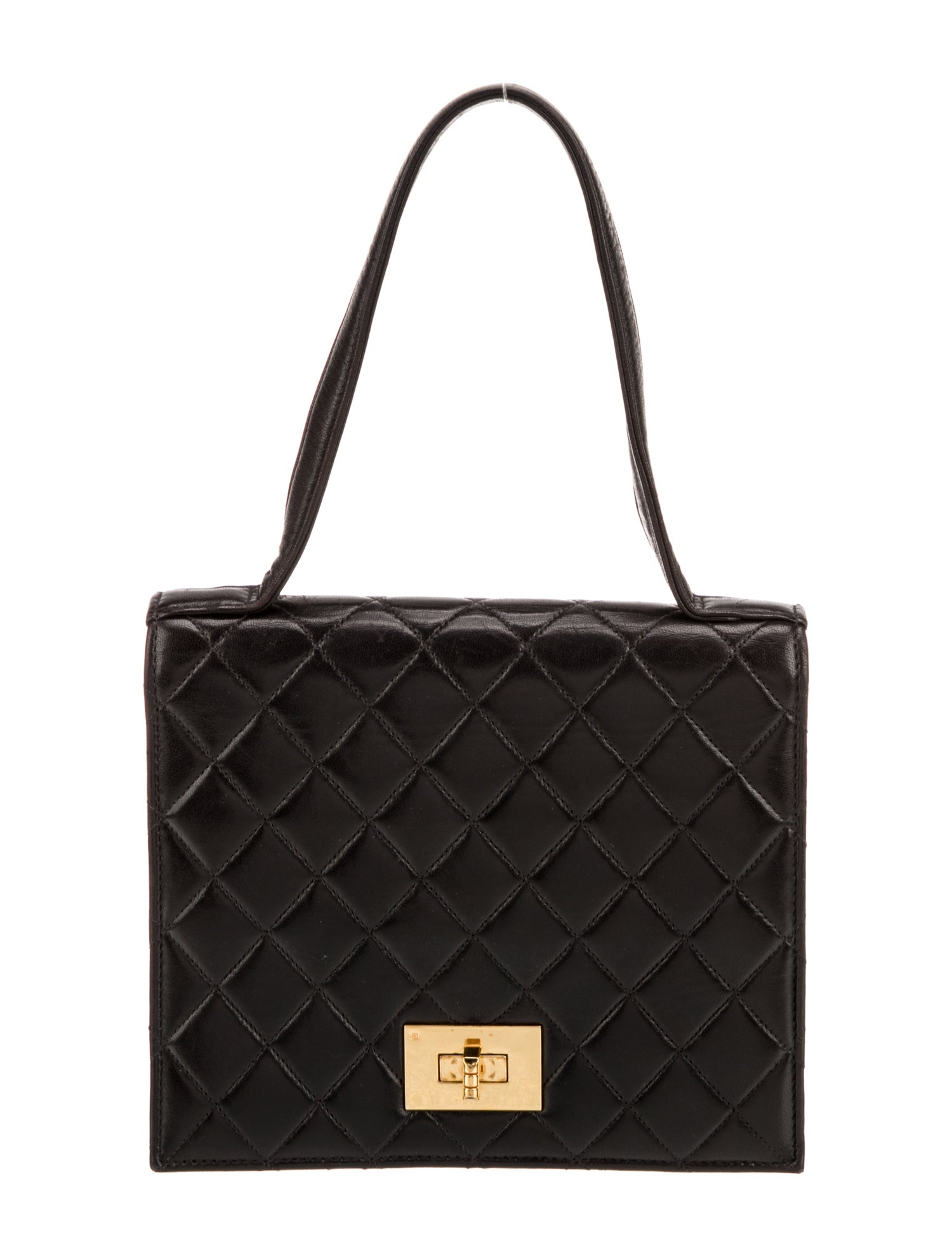 Chanel Quilted Flap Handle Bag