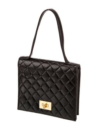 Chanel Quilted Flap Handle Bag