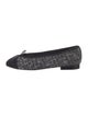 Chanel 2023 Interlocking CC Logo Ballet Flats