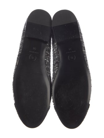Chanel 2023 Interlocking CC Logo Ballet Flats