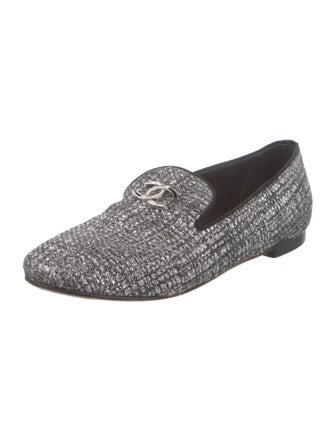 Chanel 2019 Interlocking CC Logo Loafers