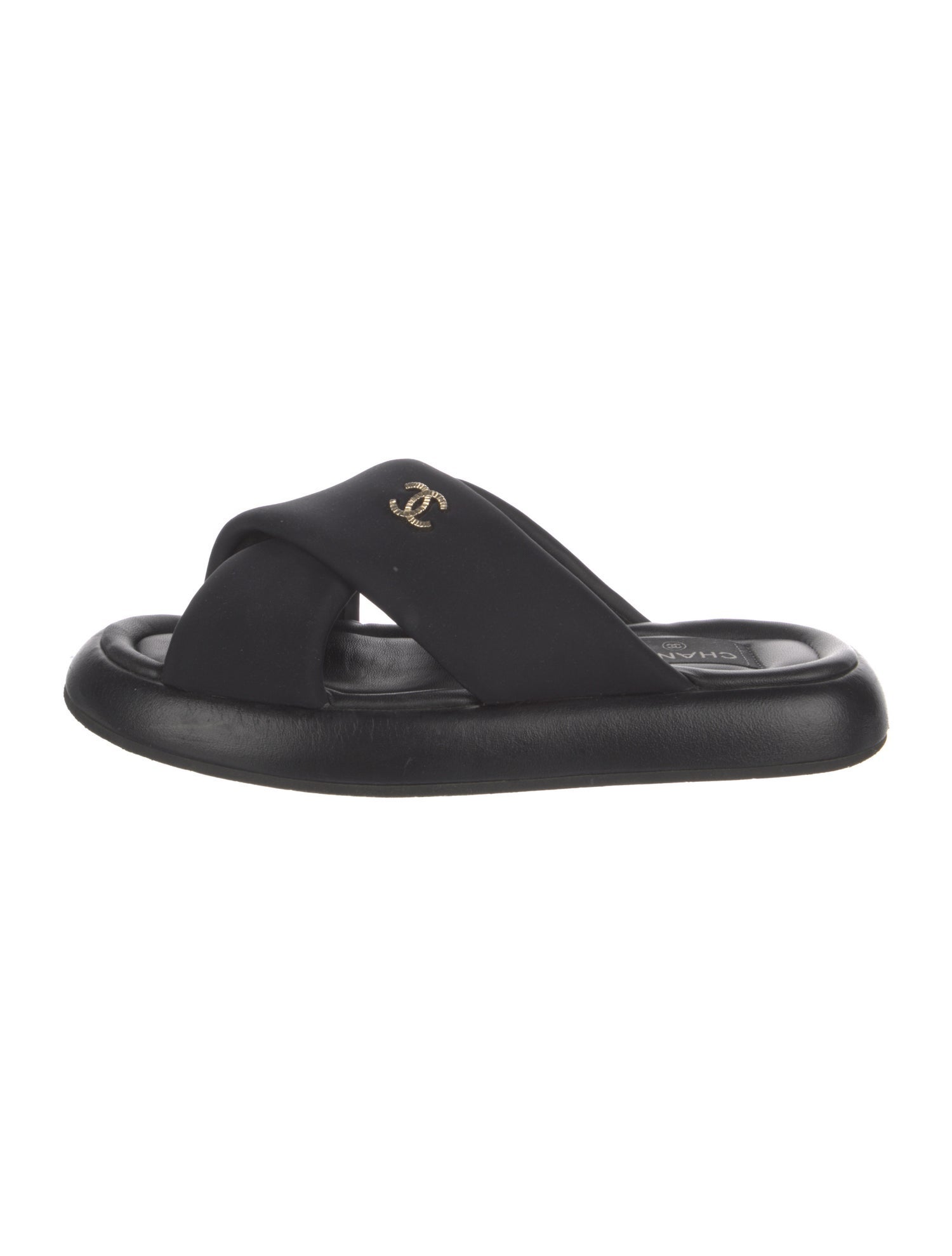 Chanel Interlocking CC Logo Slides