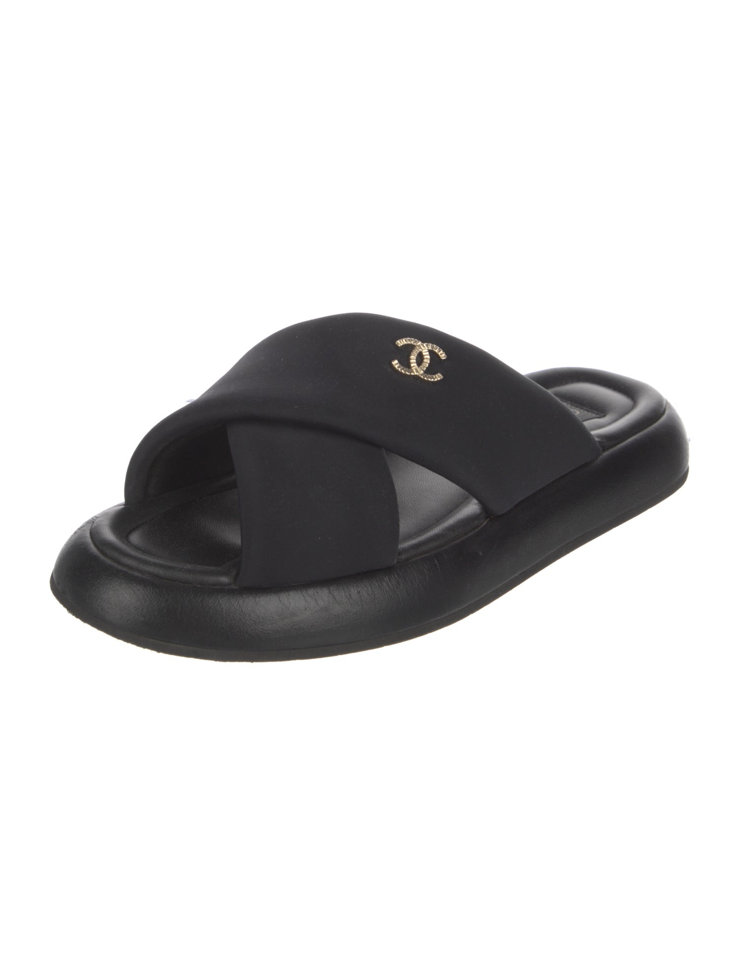 Chanel Interlocking CC Logo Slides