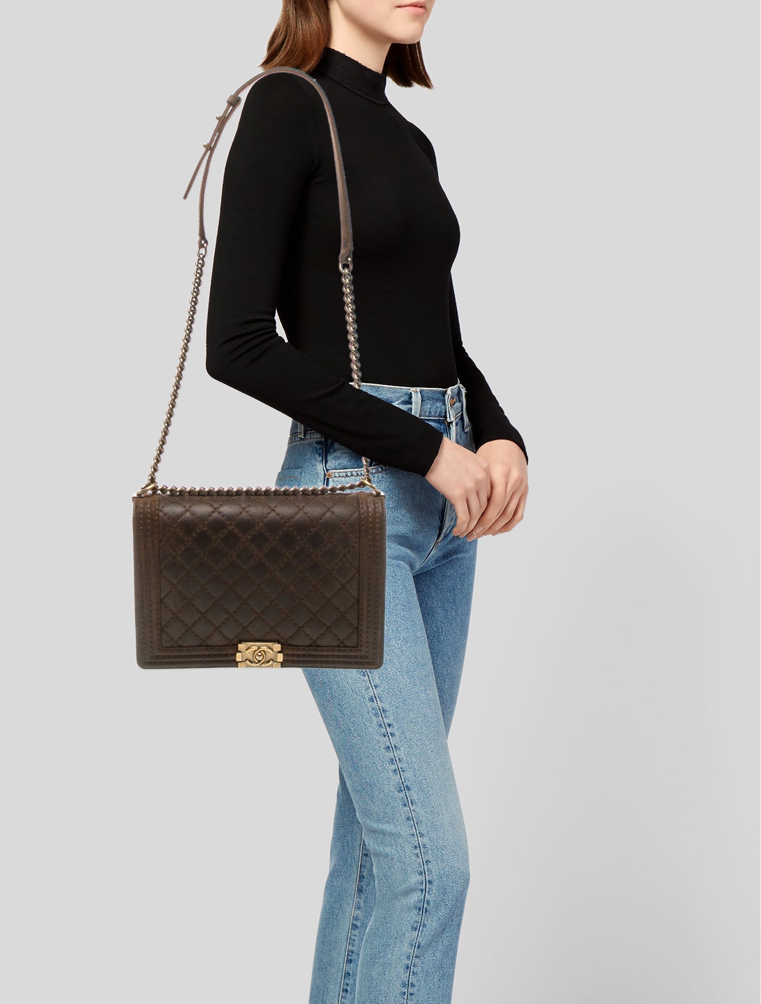 Chanel Paris-Edinburgh XL Boy Bag