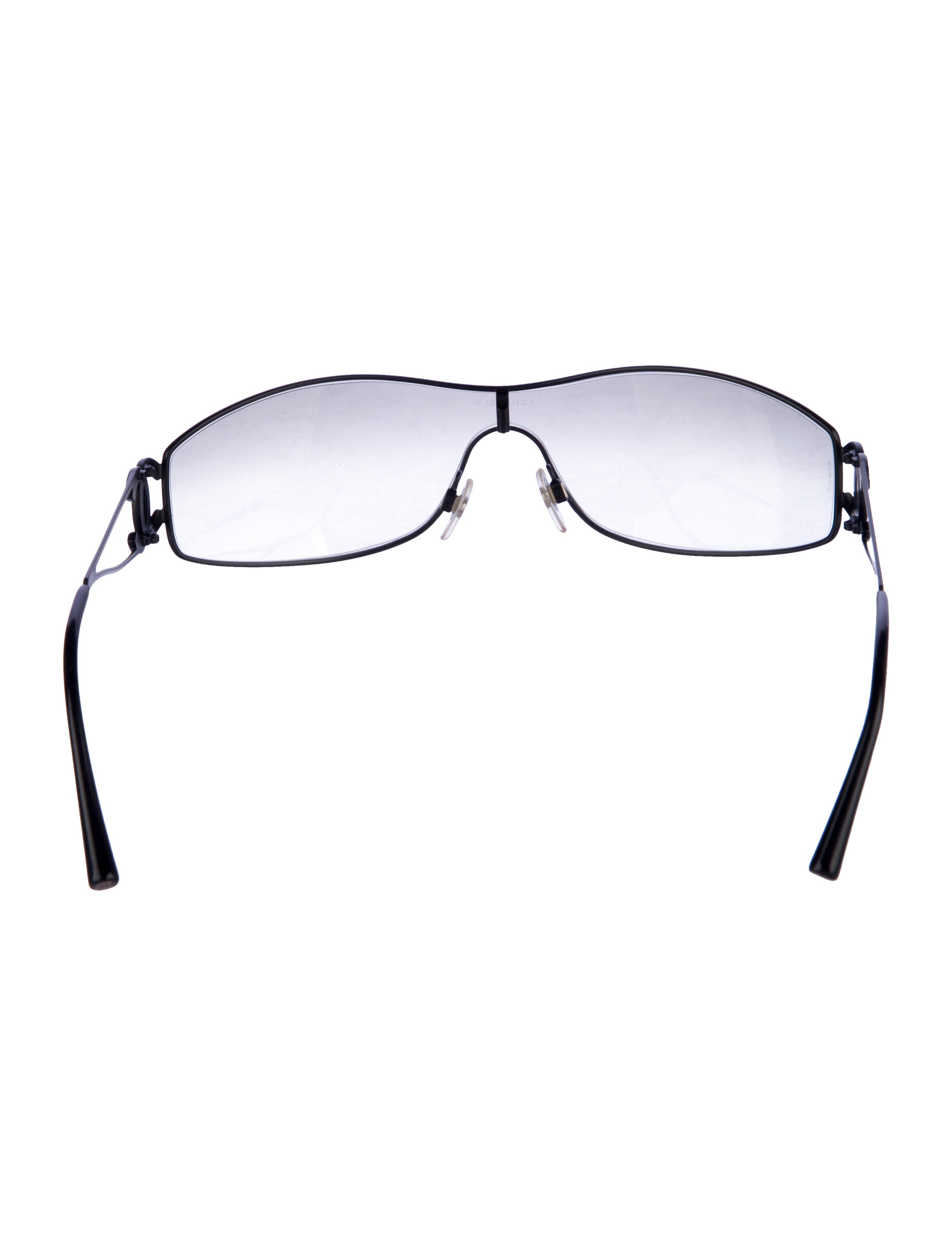 Chanel Vintage Shield Sunglasses