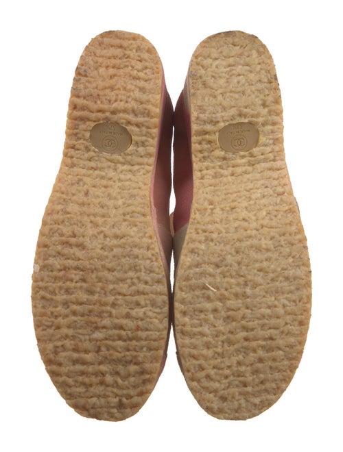 Chanel 2015 Interlocking CC Logo Flats