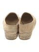 Chanel Interlocking CC Logo Suede Espadrilles