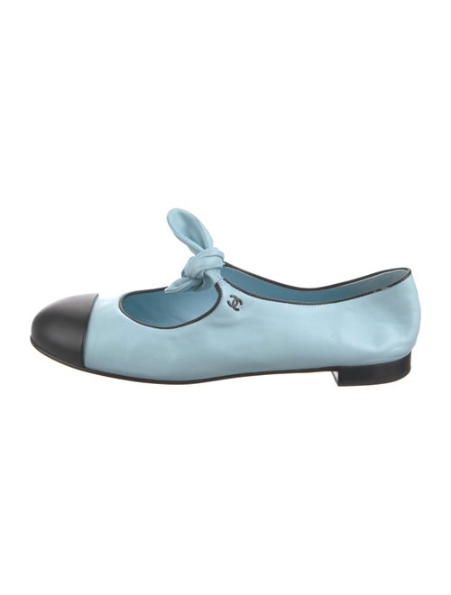 Chanel 2025 Interlocking CC Logo Ballet Flats