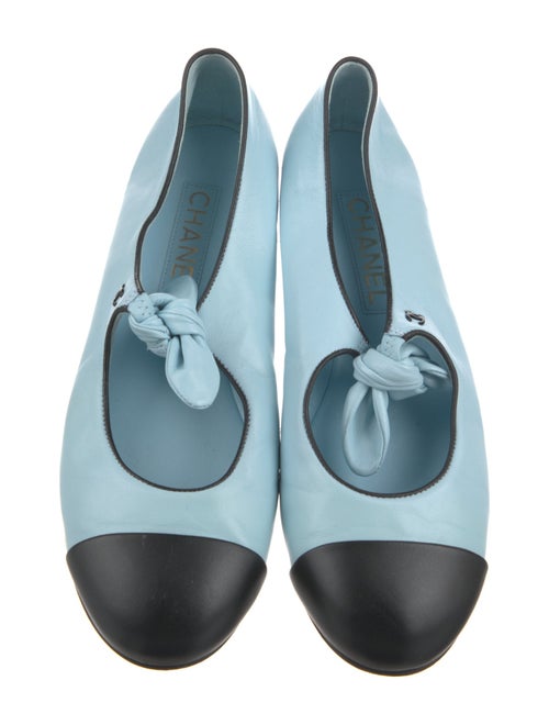 Chanel 2025 Interlocking CC Logo Ballet Flats