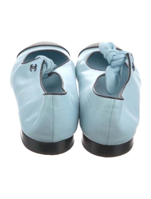 Chanel 2025 Interlocking CC Logo Ballet Flats