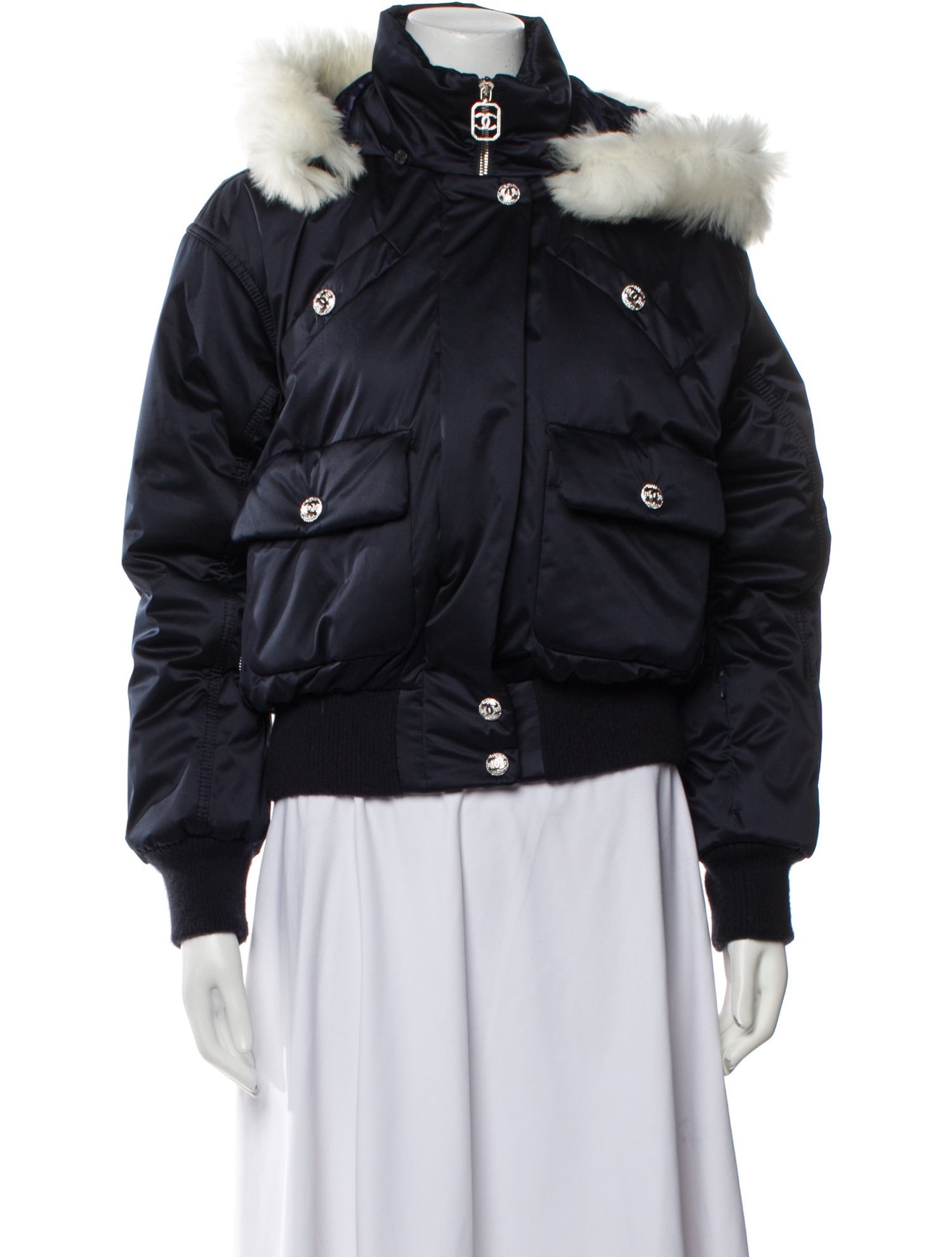 Chanel 2023 Coco Neige Fur Jacket
