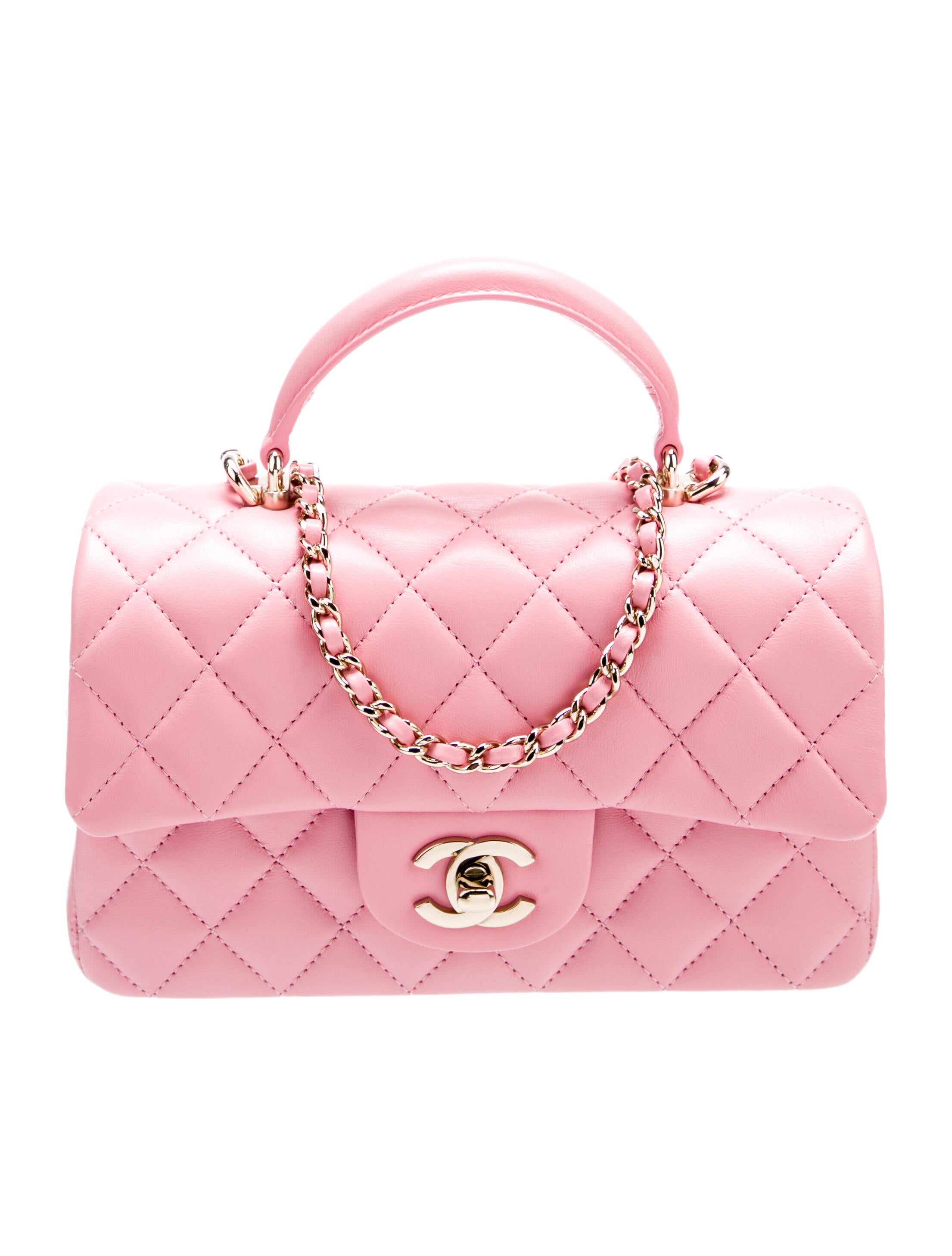 Chanel 2023 Classic Rectangular Mini Top Handle Flap Bag