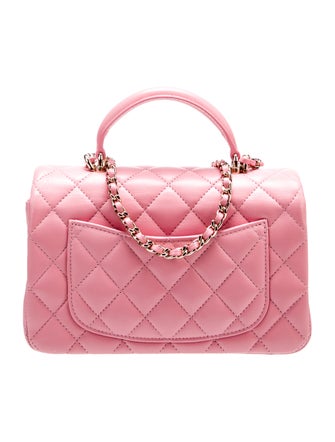 Chanel 2023 Classic Rectangular Mini Top Handle Flap Bag