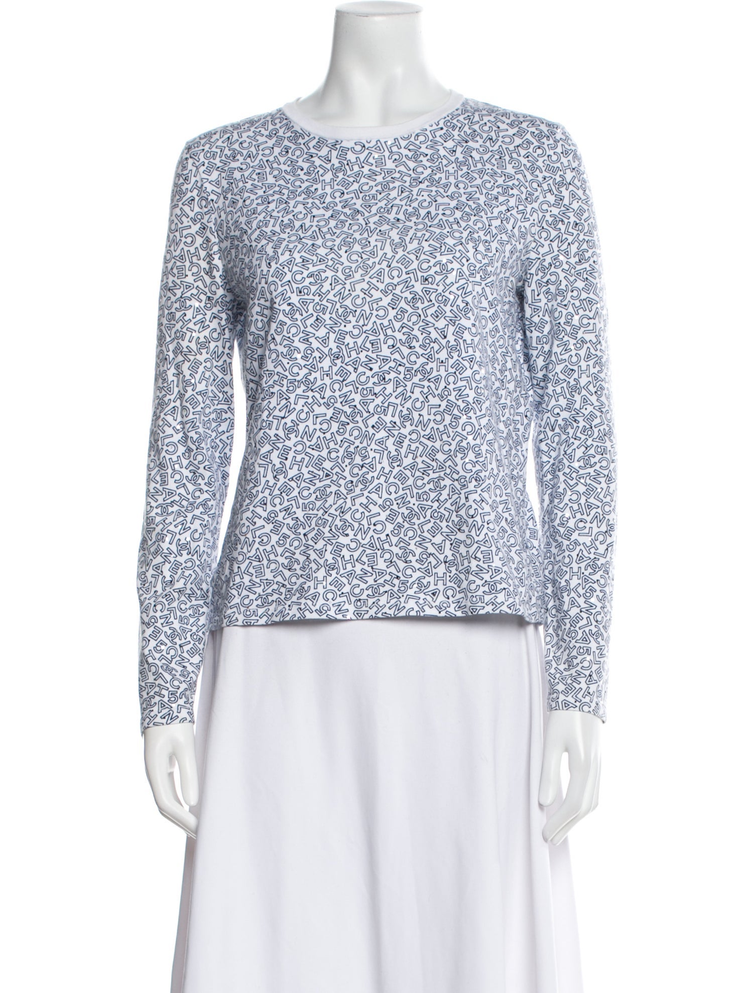 Chanel 2021 Printed Sweatshirt