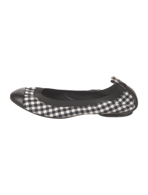 Chanel 2011 Interlocking CC Logo Ballet Flats
