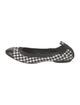 Chanel 2011 Interlocking CC Logo Ballet Flats