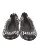Chanel 2011 Interlocking CC Logo Ballet Flats