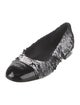 Chanel 2021 Interlocking CC Logo Ballet Flats