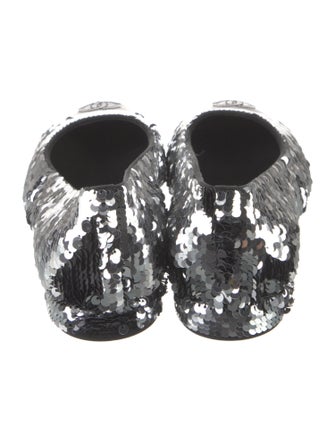 Chanel 2021 Interlocking CC Logo Ballet Flats