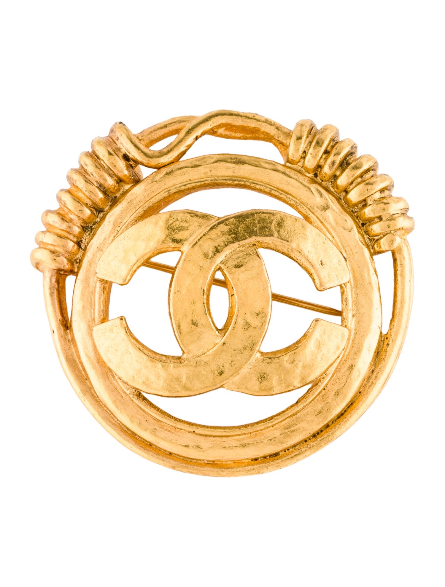 Chanel Vintage CC Brooch