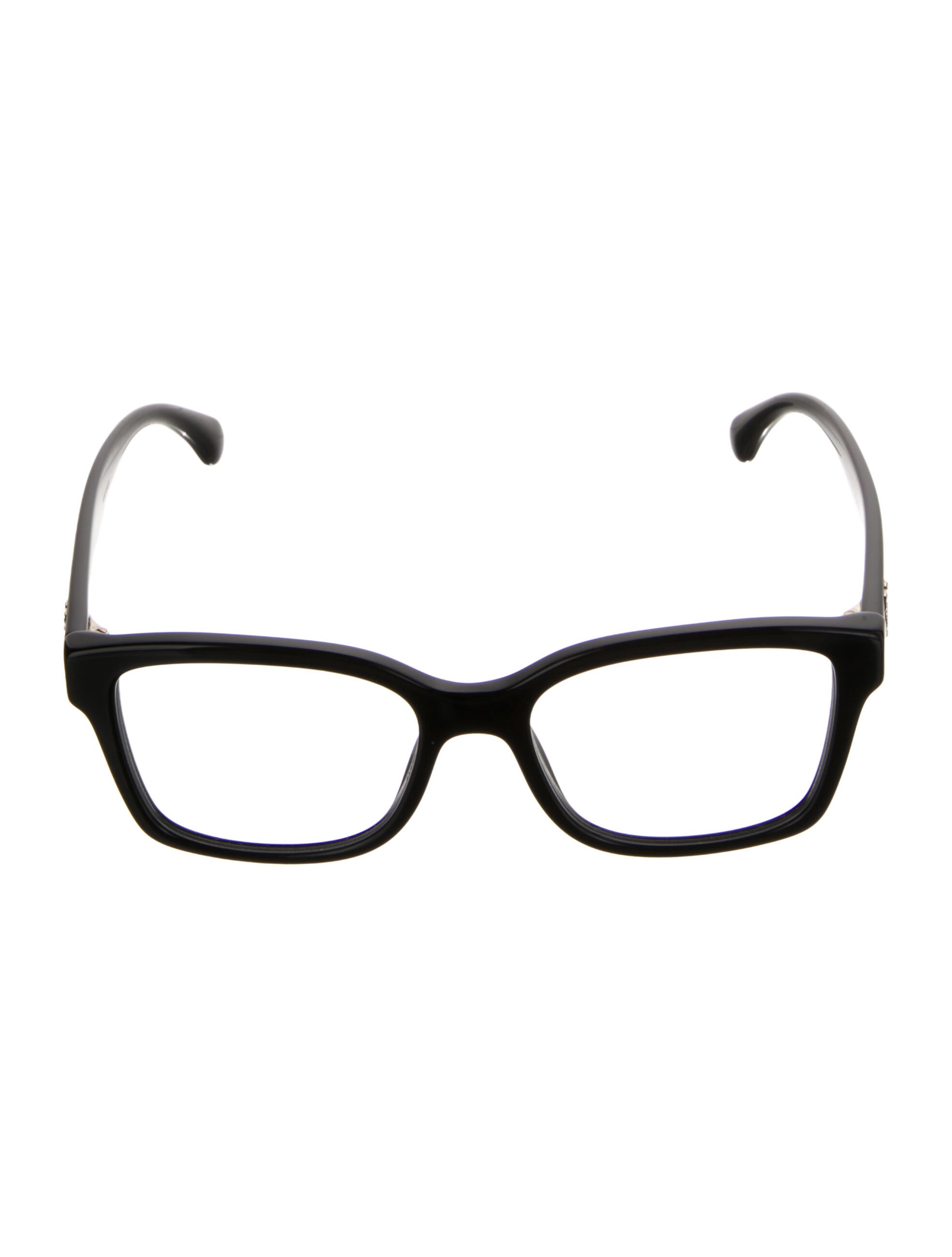 Chanel Interlocking CC Logo Square Eyeglasses